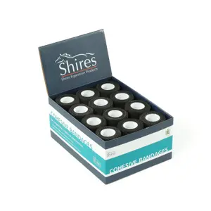 Bandage autoadhésif pour cheval Shires Equestrian (x12)