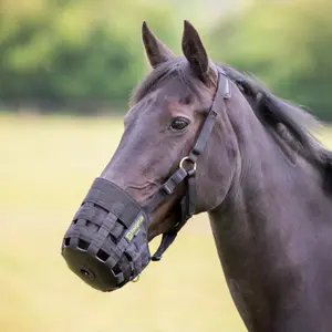 Maulkorb für Pferde Shires FreeGraze Comfort image-1