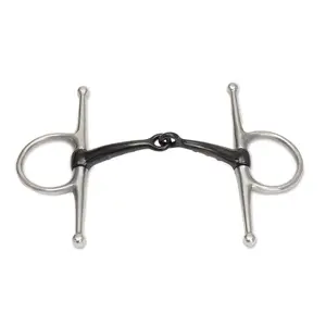 Mors a singolo con brisura per cavallo a bocca piena Shires image-0