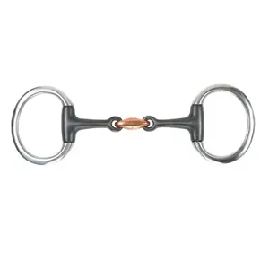 Mors olive per cavallo a forma di rombo Shires image-0