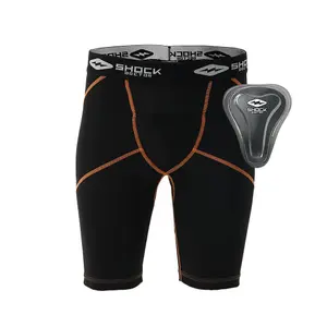 Short de compression avec protection pelvienne femme Shock Doctor
