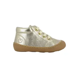 Baby Trainers Shoo Pom Plum Lace image-0
