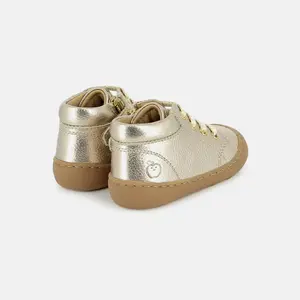 Baby Trainers Shoo Pom Plum Lace image-3