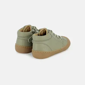 Baby Trainers Shoo Pom Plum Lace image-3