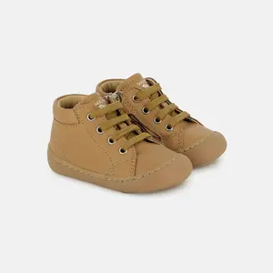 Baby Trainers Shoo Pom Plum Lace image-1
