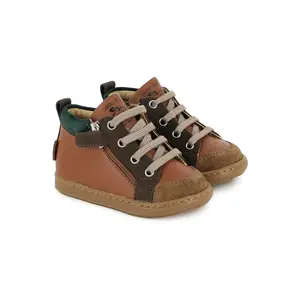 Nubuck Baby Trainers Shoo Pom Bouba Bi ZIP image-1