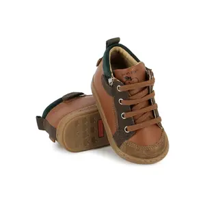 Nubuck Baby Trainers Shoo Pom Bouba Bi ZIP image-3