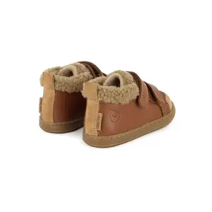 Zapatillas de velcro de lana para bebé Shoo Pom Bouba image-1