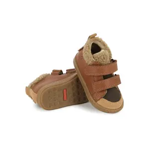 Zapatillas de velcro de lana para bebé Shoo Pom Bouba image-2