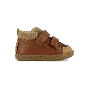 Zapatillas de velcro de lana para bebé Shoo Pom Bouba image-3