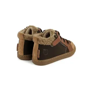 Velvet-Nubuck Baby Trainers Shoo Pom Bouba ZIP Wool image-2