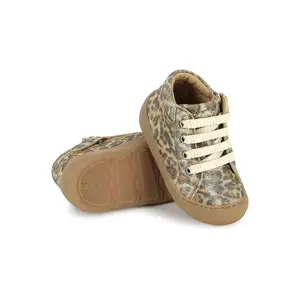 Baby Trainers Shoo Pom Plum Lace image-3