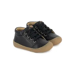 Baby Trainers Shoo Pom Plum Lace image-1