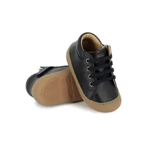 Baby Trainers Shoo Pom Plum Lace image-3