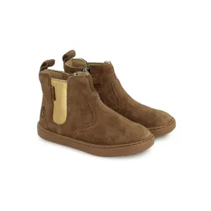 Child Velvet Boots Shoo Pom Play Chelsea image-1