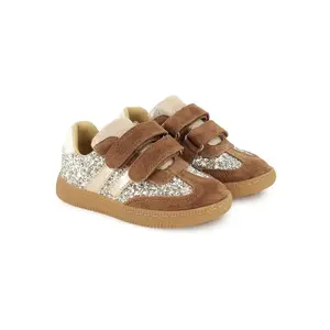 Velvet-Glitter Baby Trainers Shoo Pom Yuzu Lo Scratch image-1