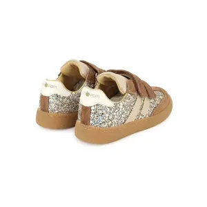 Velvet-Glitter Baby Trainers Shoo Pom Yuzu Lo Scratch image-2