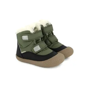Baby Nylon Slip On Sneakers Shoo Pom Grigri Easy Fur image-0