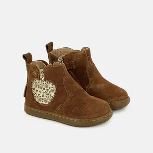 Baby girl booties Shoo Pom Bouba Apple image-1