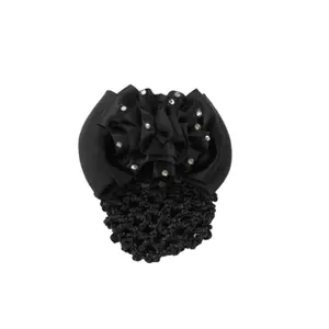 Glitter hair nets for women Horka Flower image-0