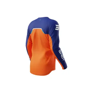 Maillot moto cross enfant Shot Race Gear Draw image-1