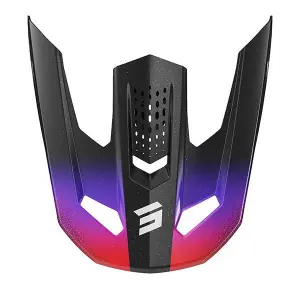 Visera para casco de moto cross infantil Shot Race Gear Speed image-0