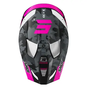 Motorrad-Cross-Helm Shot Race Gear Furious image-1