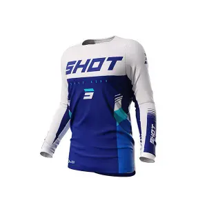 Maillot moto cross Shot Race Gear Tracer image-0