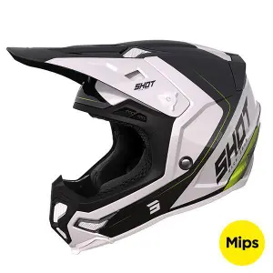 Casco da moto Shot Race Gear Core