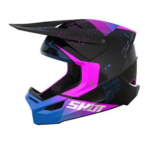 Casco da moto Shot Race Gear Furious