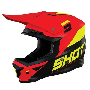 Casco da moto Shot Race Gear Furious