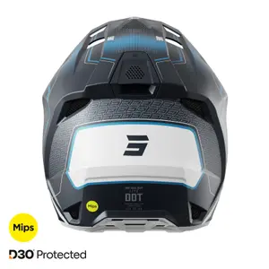 Casque moto intégral Shot Race Gear Lite Challenger image-2