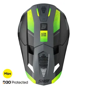 Casque moto intégral Shot Race Gear Lite Ultra image-1
