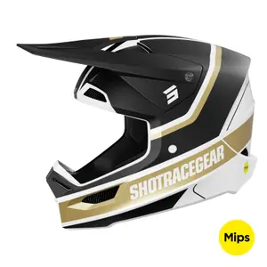 Motorrad-Integralhelm Shot Race Gear Race Mythic image-0