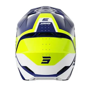 Capacete de motociclista de rosto inteiro Shot Race Gear Furious League image-2
