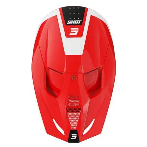 Capacete de motocicleta Shot Race Gear Furios image-1
