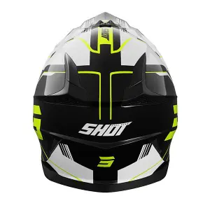 Visière casque de moto cross enfant Shot Race Gear Pulse Lines image-2