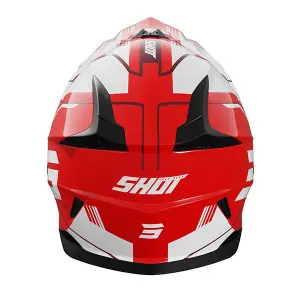 Visiera casco moto cross bambino Shot Race Gear Pulse Lines image-2