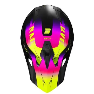 Visiera casco moto cross bambino Shot Race Gear Pulse X-Trem image-1