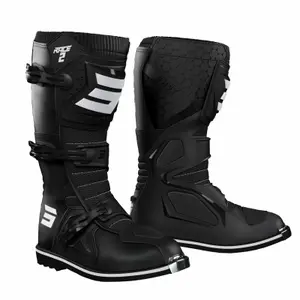 Pair of adjustable children's motorcycle boot soles Shot Race 2 image-0
