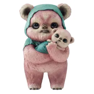 Collectible figurine Sideshow Star Wars designer Ewok by Mab Graves Pink Variant