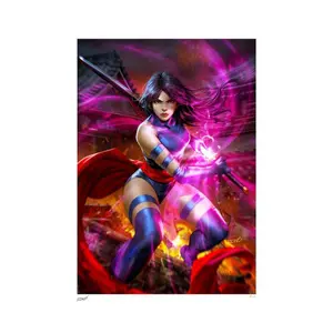 Poster Sideshow Marvel impression Art Print Psylocke image-0