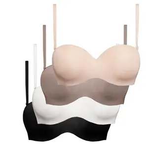 Bügel-Bandeau-BH mit unsichtbaren Bügeln für Damen SièLei 1580New image-3