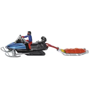 Car games snowmobile + sled rescue Sieper image-0