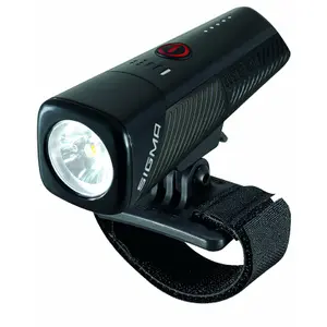 led-cykellampa för hjälm med usb Sigma Buster 800 image-0