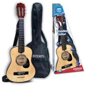 Kreative aktiviteter træguitar med skulderrem etcoche Sigma image-1