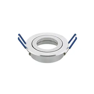 Faretti da incasso orientabili in finitura spazzolata Sigor Ring image-0