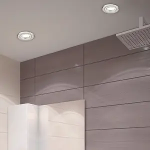 Faretti da incasso orientabili in finitura spazzolata Sigor Ring image-1