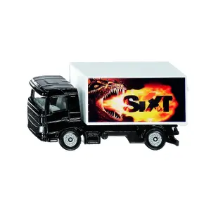 Car games - truck with crate Siku Sixt image-0