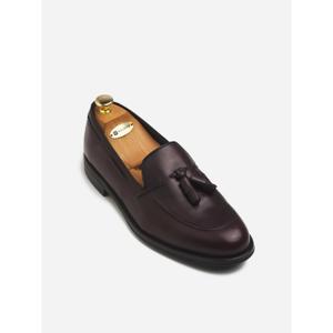 Leren mocassins met franjes Silbon image-2